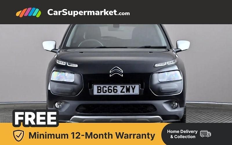 Used Citroën C4 Cactus Rip Curl 99 HP (72 kW) 2016 Black Hatchback