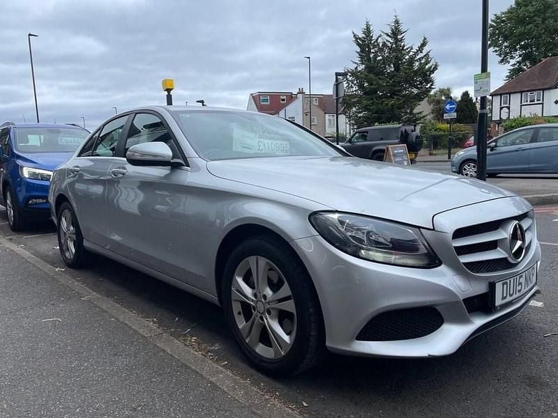 Silver Used 2015 Mercedes C200 Sedan | £11,750 (Fair price) - Image 1/4