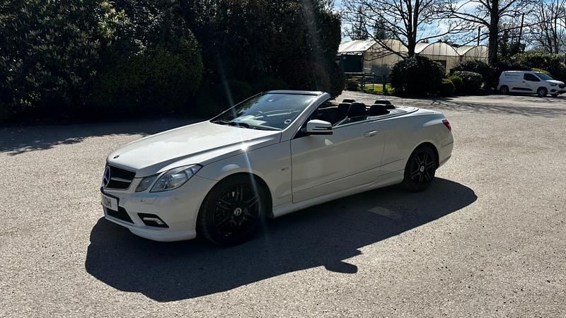 Used Mercedes E350 AMG 2010 White Cabriolet