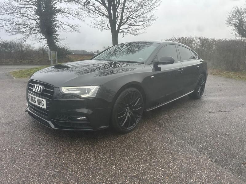 Used Audi A5 2016 Black Hatchback
