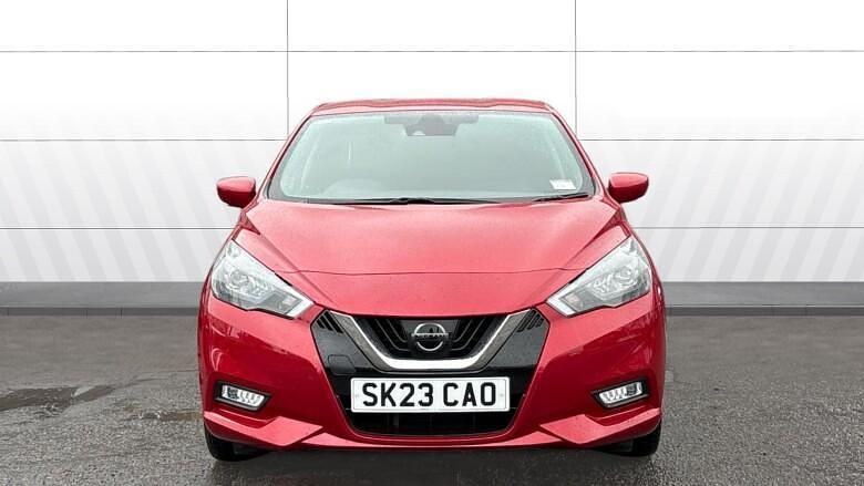 Used Nissan Micra Tekna 92 HP (67 kW) 2023 Red Hatchback
