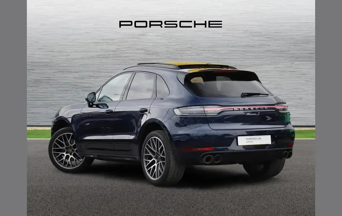 Used Porsche Macan S 348 HP (255 kW) 2019 Blue SUV