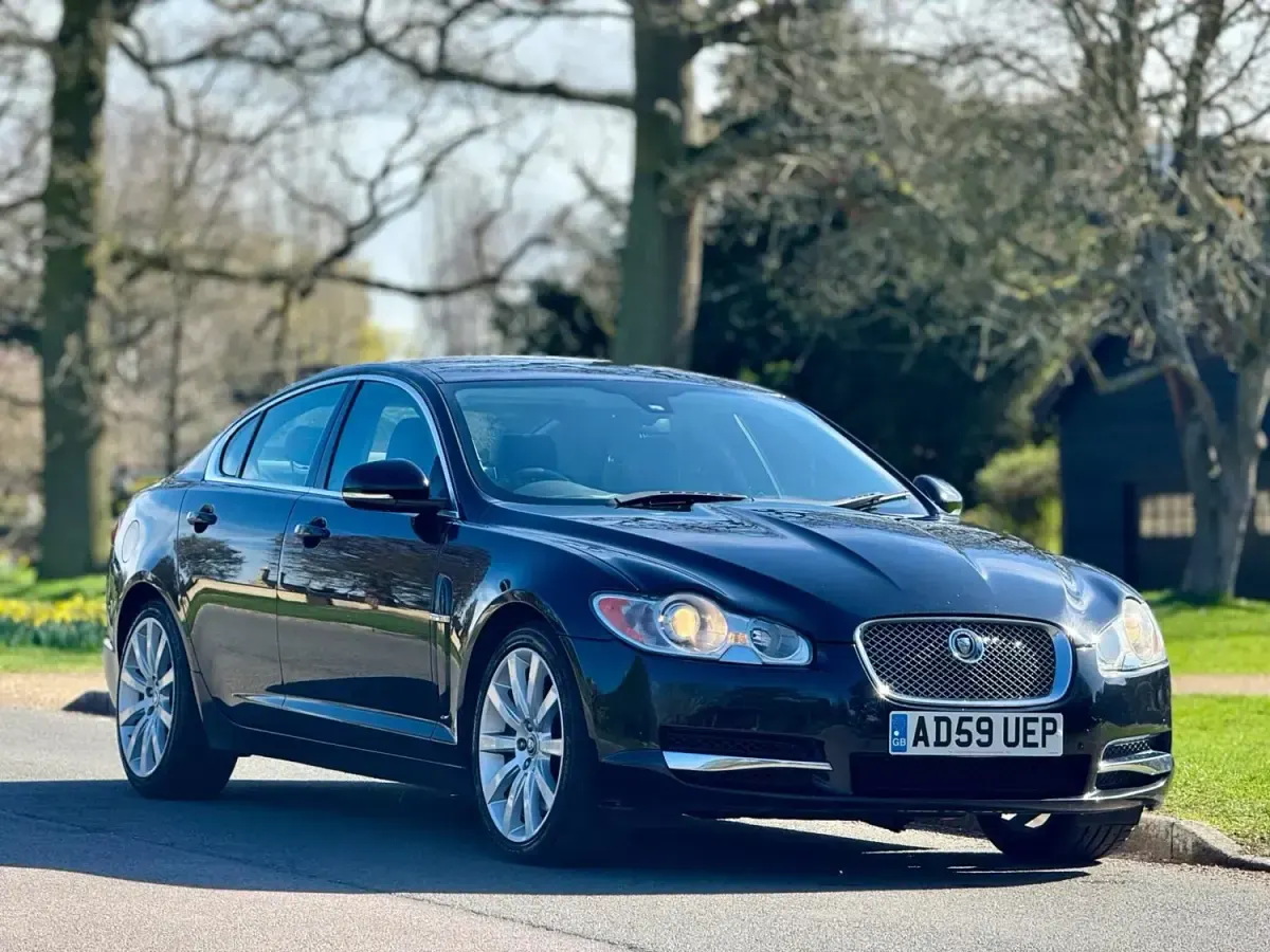 Gebraucht Jaguar XF Premium Luxury 2009 Schwarz Limousine