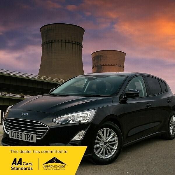 Black Used 2020 Ford Focus Titanium | £7,290 (Super price) - Image 1/3