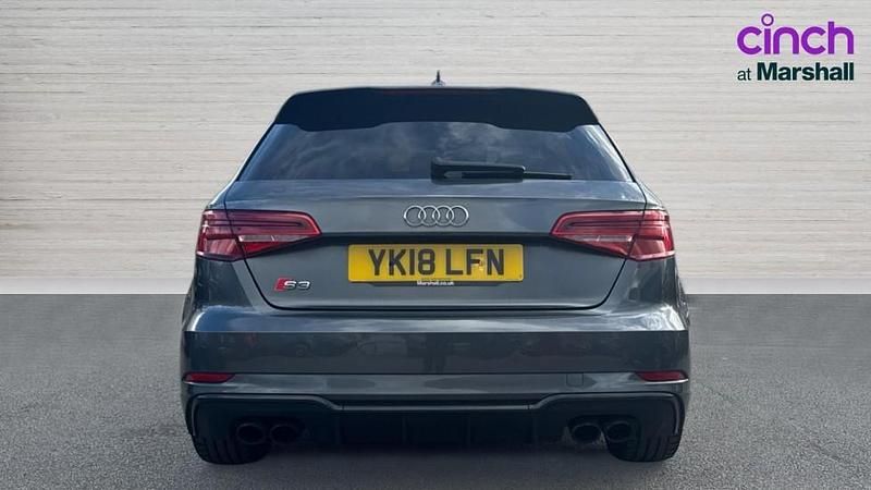 Used Audi A3 Black Edition 310 HP (228 kW) 2018 Grey Sedan