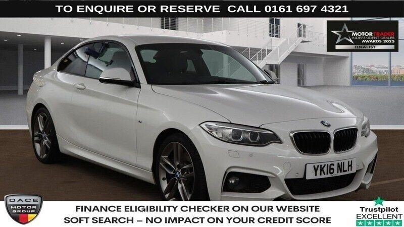 White Used 2016 BMW 225 M Sport Coupe | £10,940 (Fair price) - Image 1/3