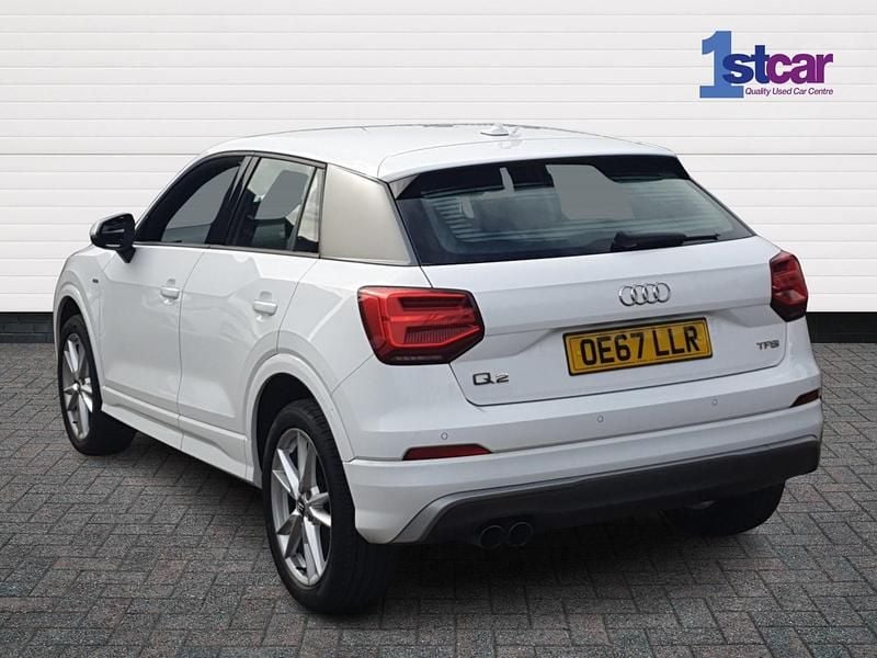 Begagnad Audi Q2 S-Line 150 HK (110 kW) 2017 Vit SUV