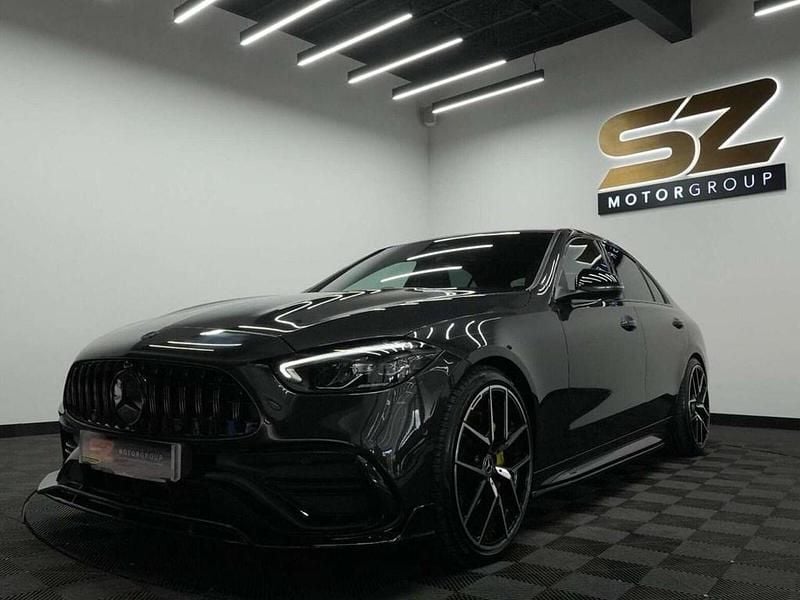 Used Mercedes C200 AMG line 224 HP (164 kW) 2023 Grey Sedan