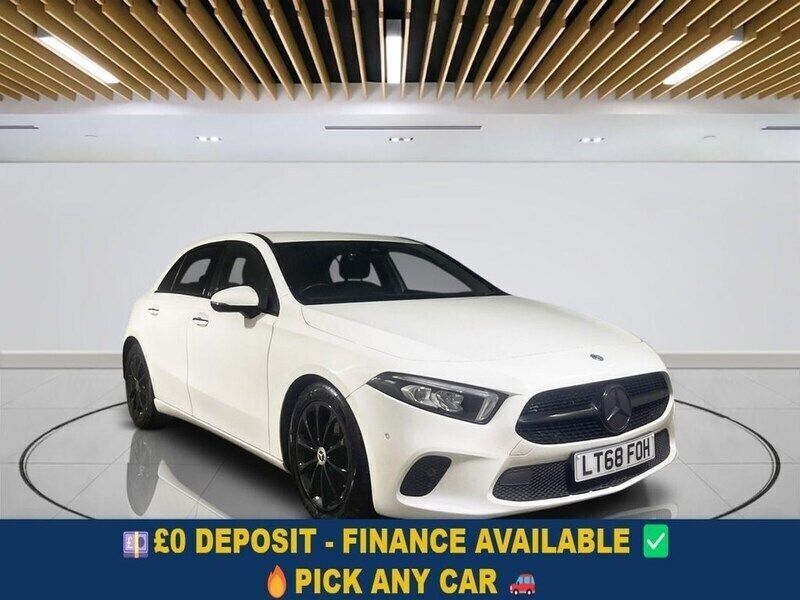 White Used 2018 Mercedes A180 Premium Hatchback | £13,699 (Fair price) - Image 1/3