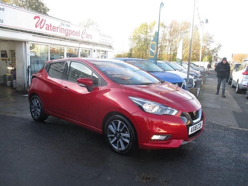 Used Nissan Micra Acenta 2018 Red Hatchback