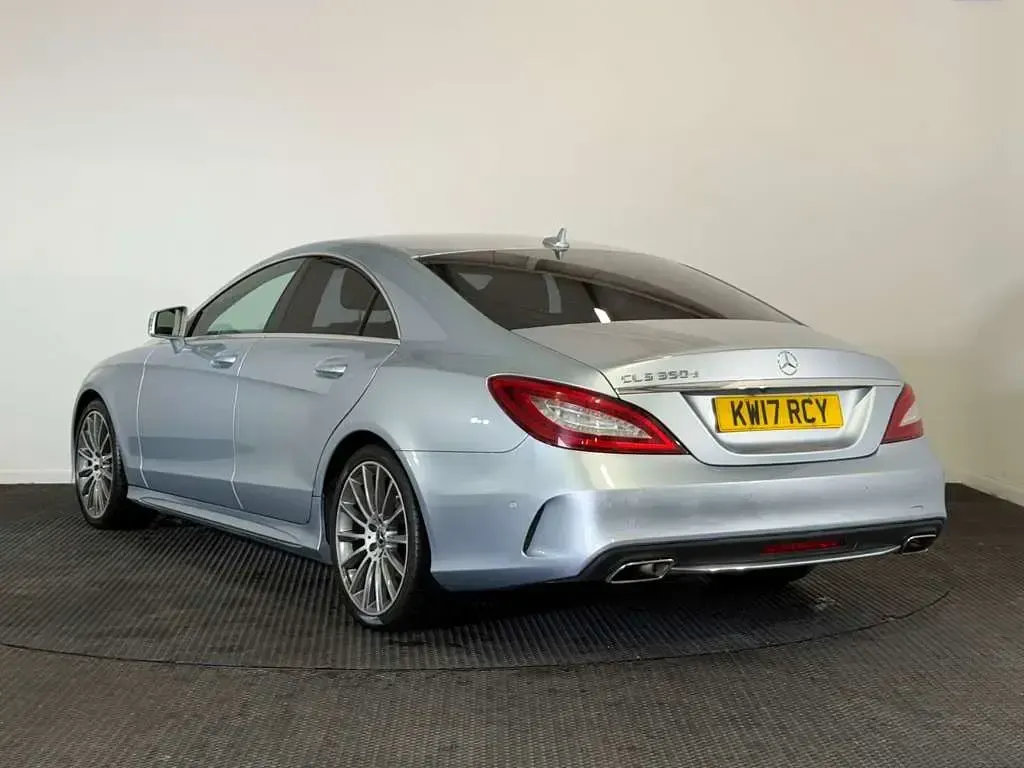 Used Mercedes CLS350 AMG Line Premium 2017 Silver Coupe