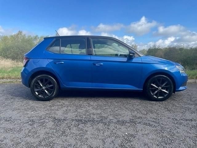 Used Skoda Fabia Colour Edition 2017 Blue Hatchback