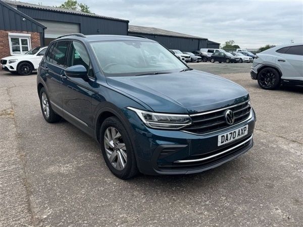 Blue Used 2020 VW Tiguan S SUV | £16,890 (Fair price) - Image 1/1
