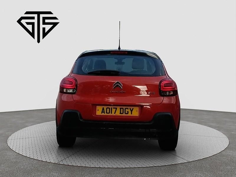 Used Citroën C3 Feel 2017 Orange Hatchback