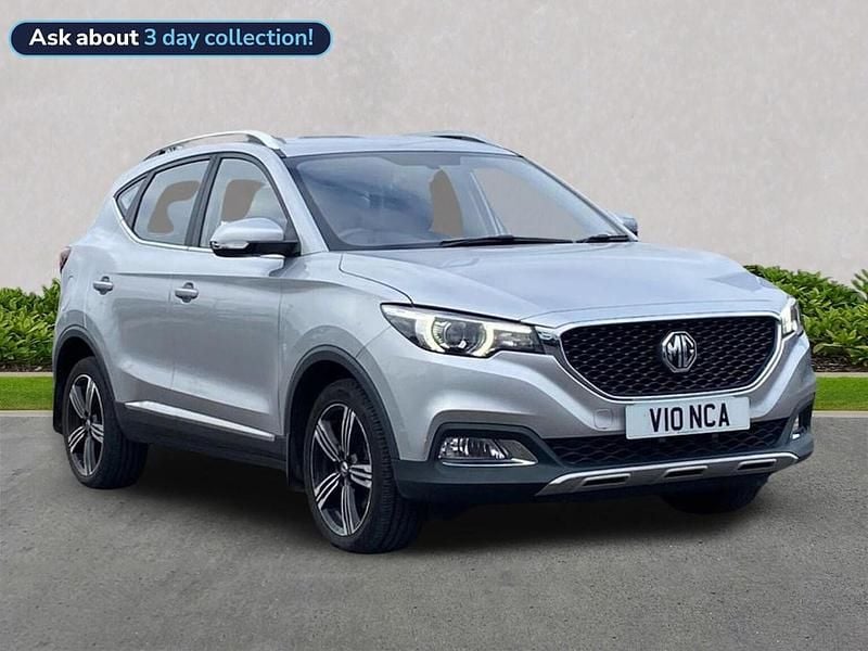 Silver Used 2018 MG ZS Exclusive Sedan | £9,980 (Fair price) - Image 1/4