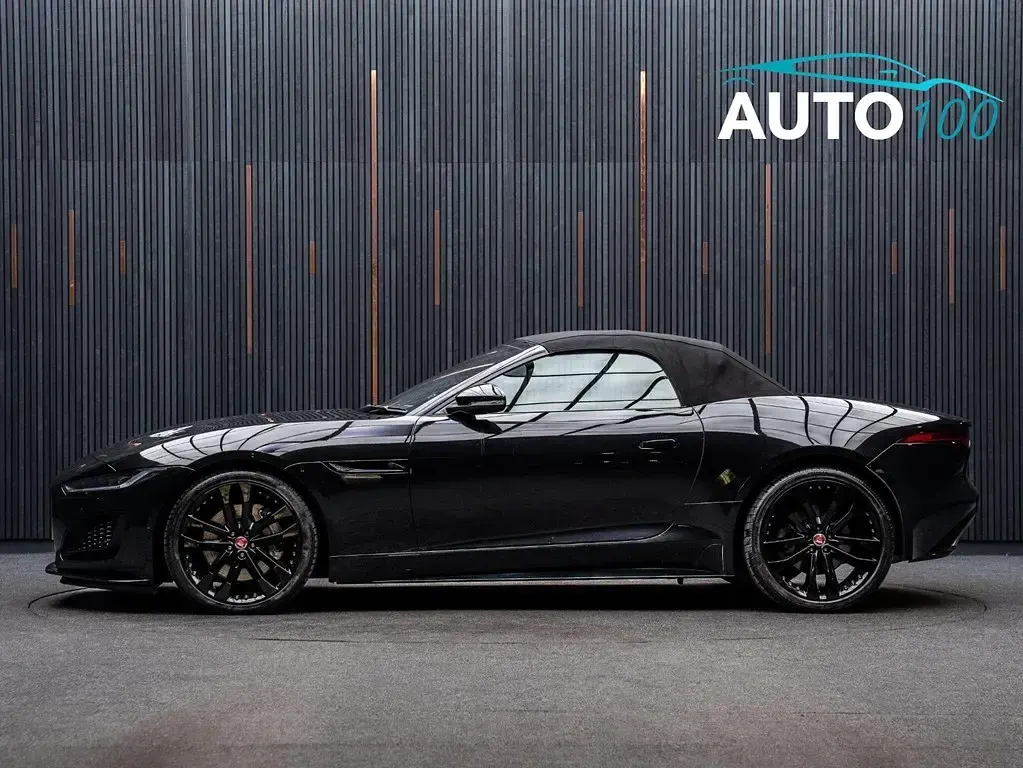 Used Jaguar F-Type R-Dynamic 300 HP (220 kW) 2022 Black Cabriolet