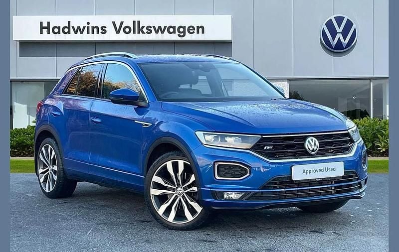 Blue Used 2019 VW T-Roc R-line SUV | £16,995 (Fair price) - Image 1/4