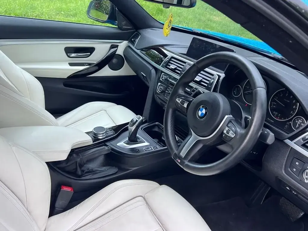 Used BMW 440 M Sport 326 HP (239 kW) 2017 Blue Coupe
