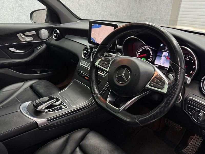 Used Mercedes GLC250 AMG line 2018 Black Estate