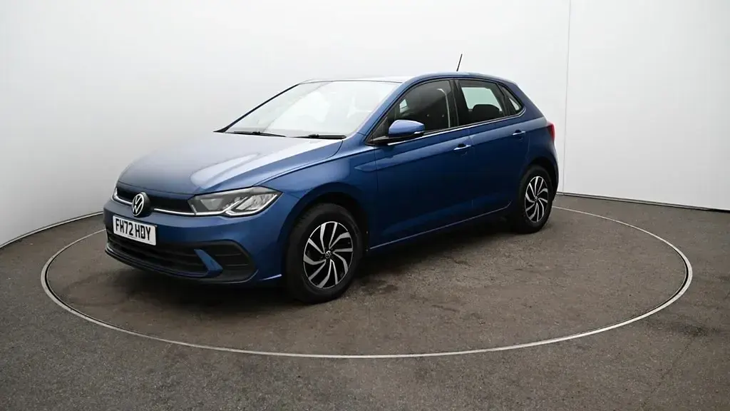 Second-hand VW Polo S 80 CP (58 kW) 2023 Albastru Hatchback