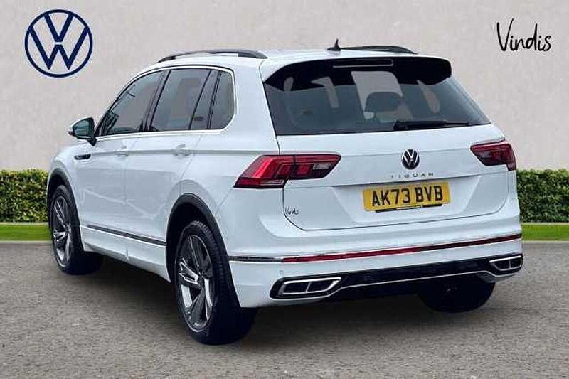 Used VW Tiguan R-line Edition 150 HP (110 kW) 2023 White SUV