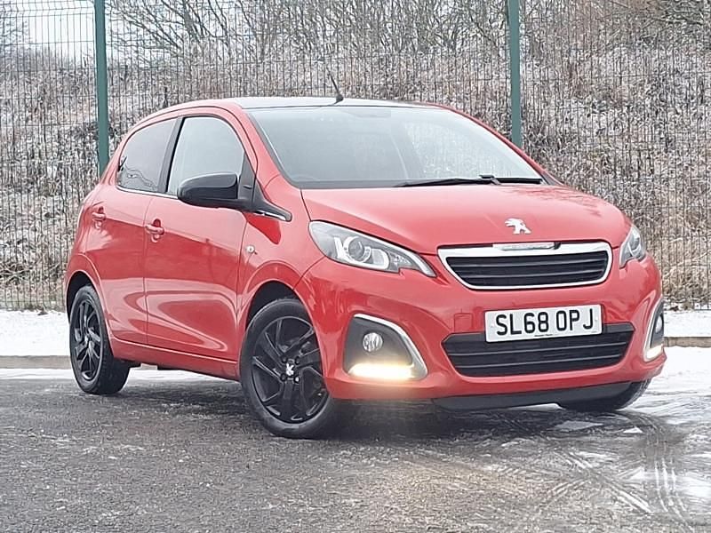 Red Used 2018 Peugeot 108 Allure Hatchback | £6,498 (Fair price) - Image 1/4