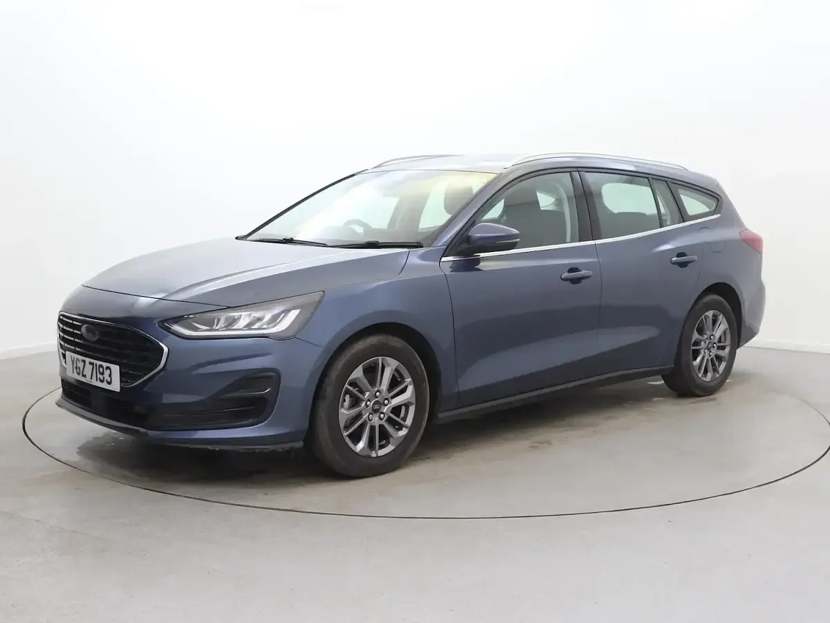 Used Ford Focus Titanium 125 HP (91 kW) 2023 Blue Estate