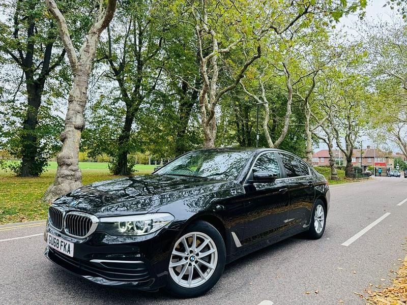 Black Used 2018 BMW 520 Comfort Edition Sedan | £8,490 (Super price) - Image 1/4