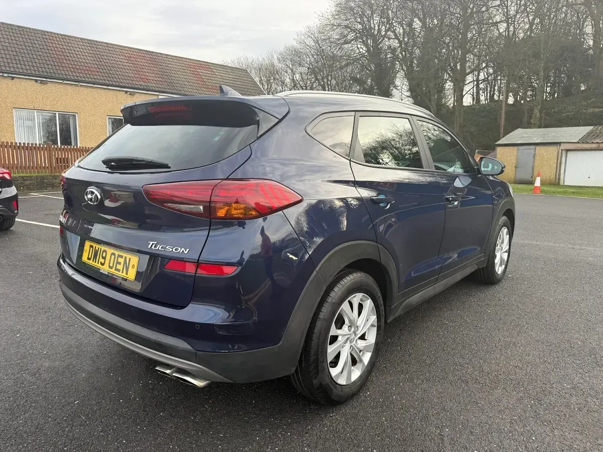 Used Hyundai Tucson SE 177 HP (130 kW) 2019 Blue SUV