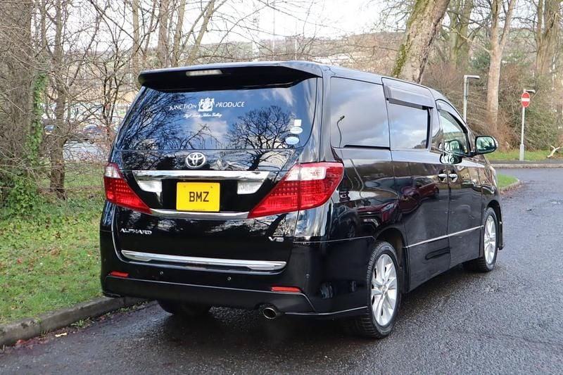 Used Toyota Alphard 2008 Black MPV