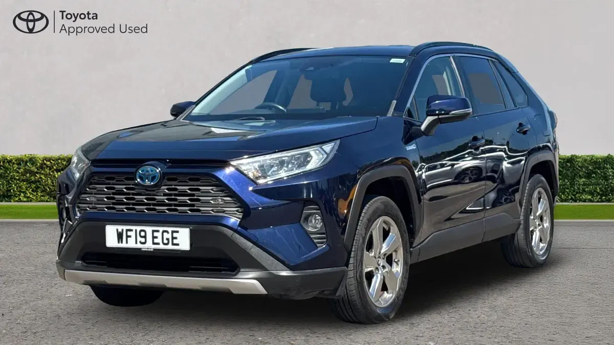 Used Toyota RAV4 Hybrid Design 222 HP (163 kW) 2019 Obsidian blue SUV