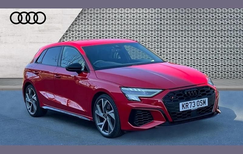 Used Audi S3 Sportback Black Edition 310 HP (228 kW) 2023 Red Hatchback