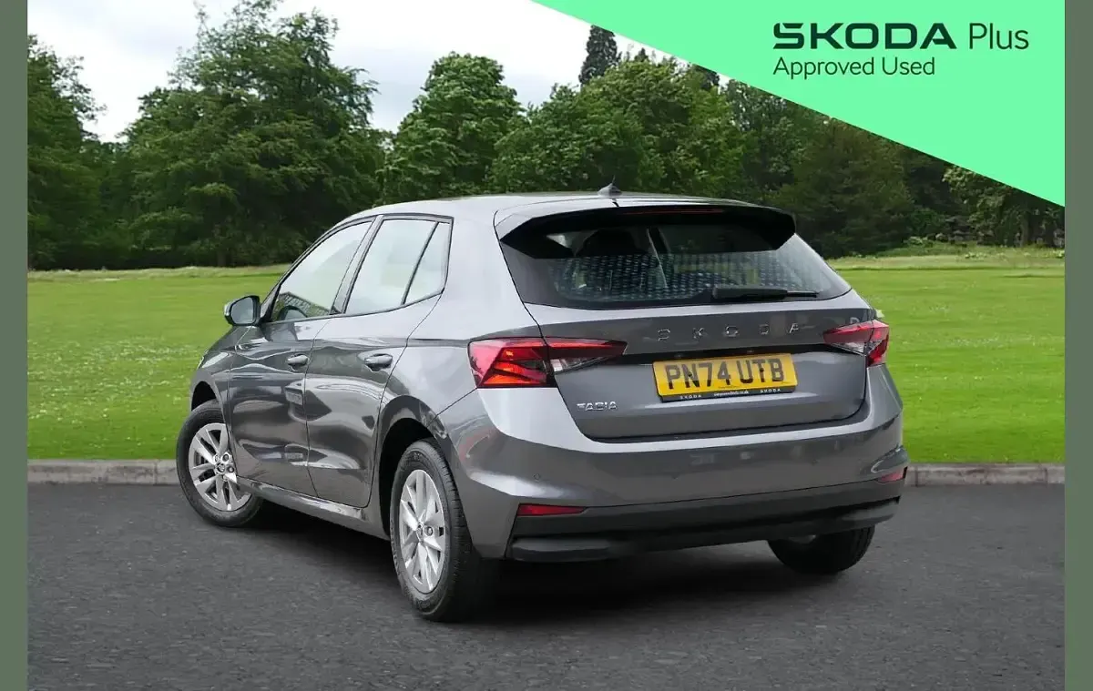Used Skoda Fabia Comfort 94 HP (69 kW) 2024 Grey Hatchback