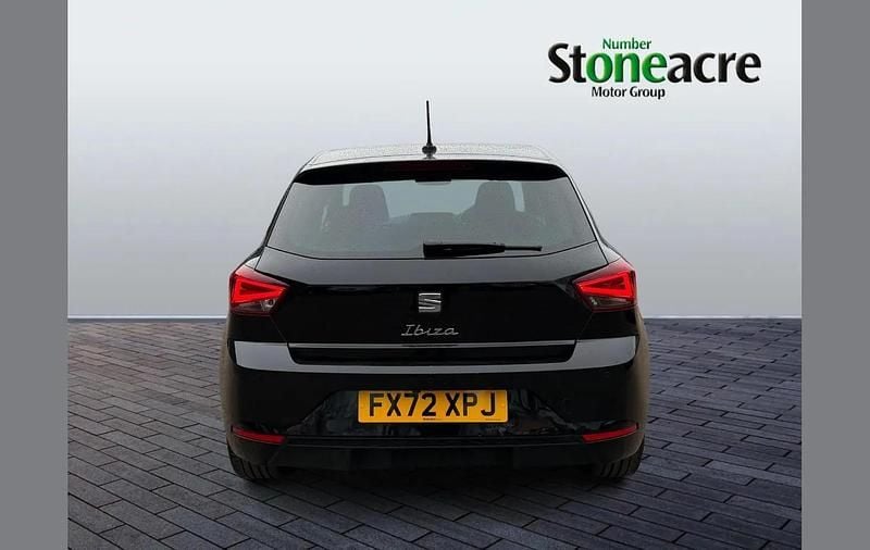 Used Seat Ibiza XCELLENCE Lux 110 HP (80 kW) 2022 Black Hatchback