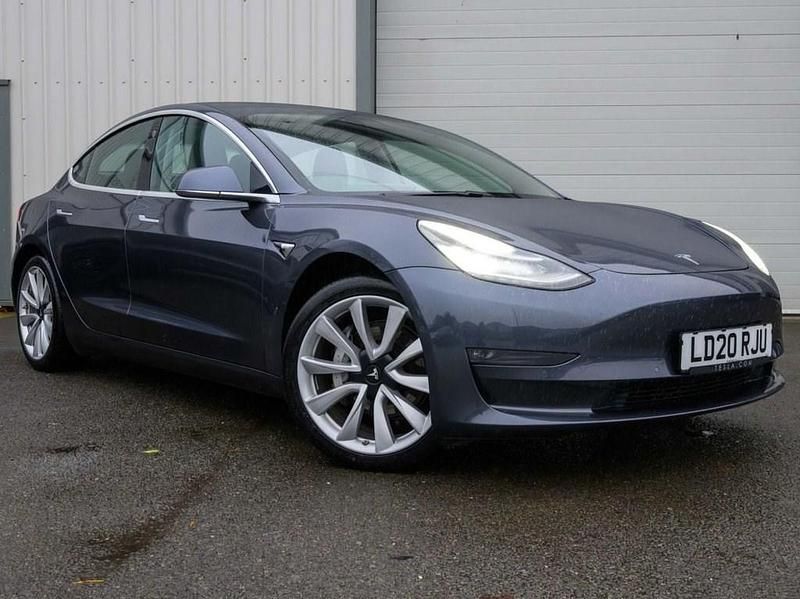 Grey Used 2020 Tesla Model 3 Long Range AWD Sedan | £15,290 (Fair price) - Image 1/4