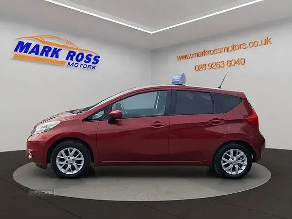 Used Nissan Note Acenta Premium 2014 Red Hatchback