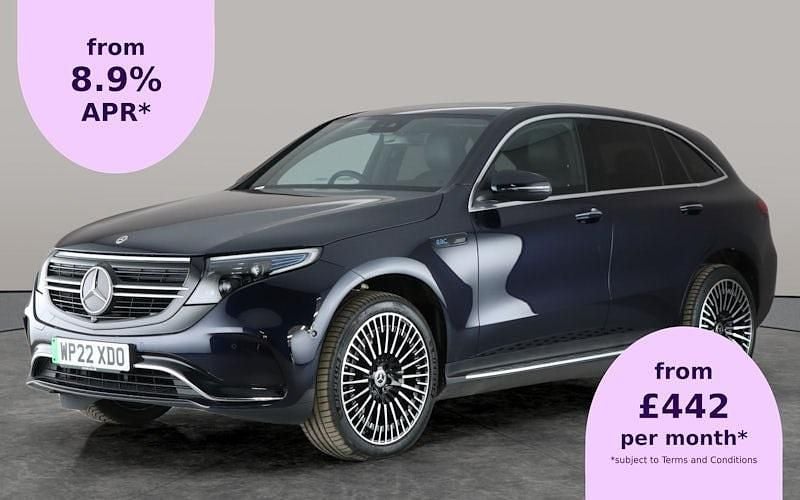 Blue Used 2022 Mercedes EQC400 AMG Line Premium SUV | £28,887 (Fair price) - Image 1/2