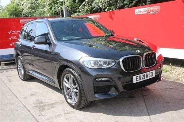 Grey Used 2021 BMW X3 M Sport SUV | £24,495 (Super price) - Image 1/4