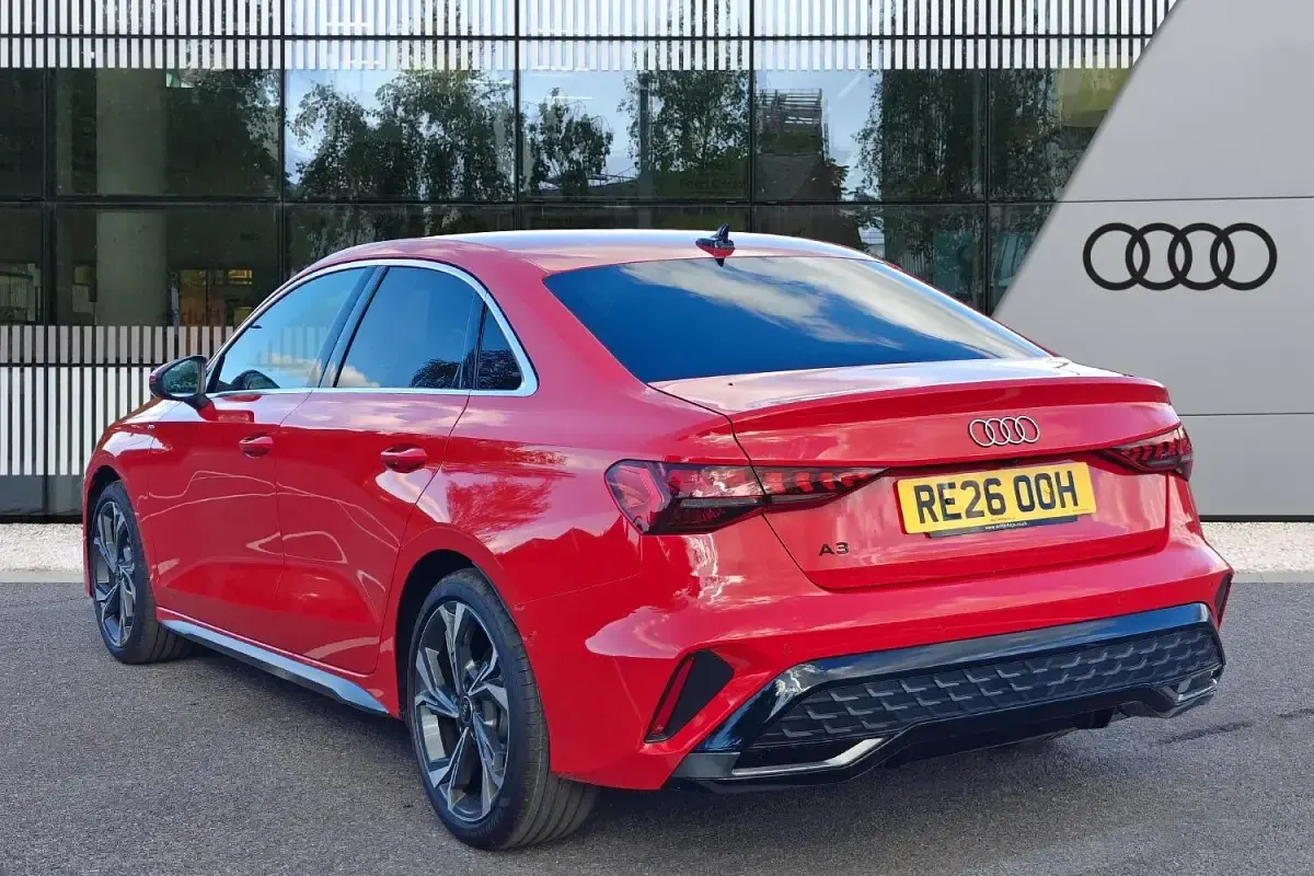 Used Audi A3 S-Line 2026 Red Sedan