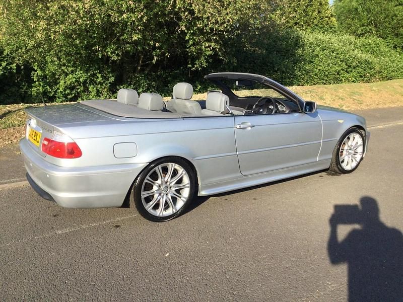 Used BMW 320 Cabriolet M Sport 2006 Silver Cabriolet
