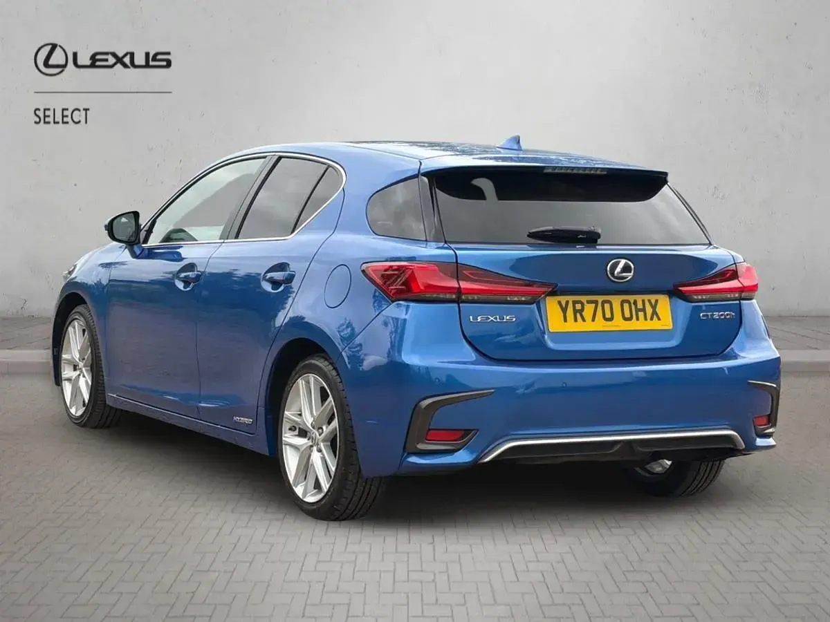 Used Lexus CT200h 2020 Blue Hatchback