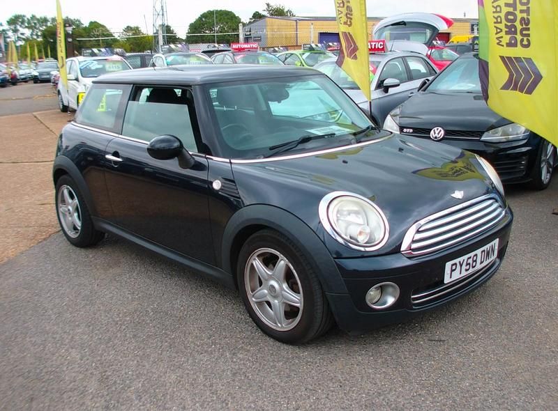 Black Used 2008 Mini ONE Hatch Hatchback | £2,995 (Expensive) - Image 1/4
