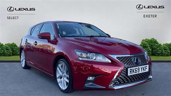 Red Used 2019 Lexus CT200h Hatchback | £16,790 (Fair price) - Image 1/4