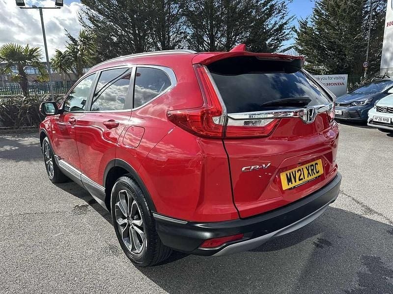 Used Honda CR-V Hybrid 184 HP (135 kW) 2021 Red SUV