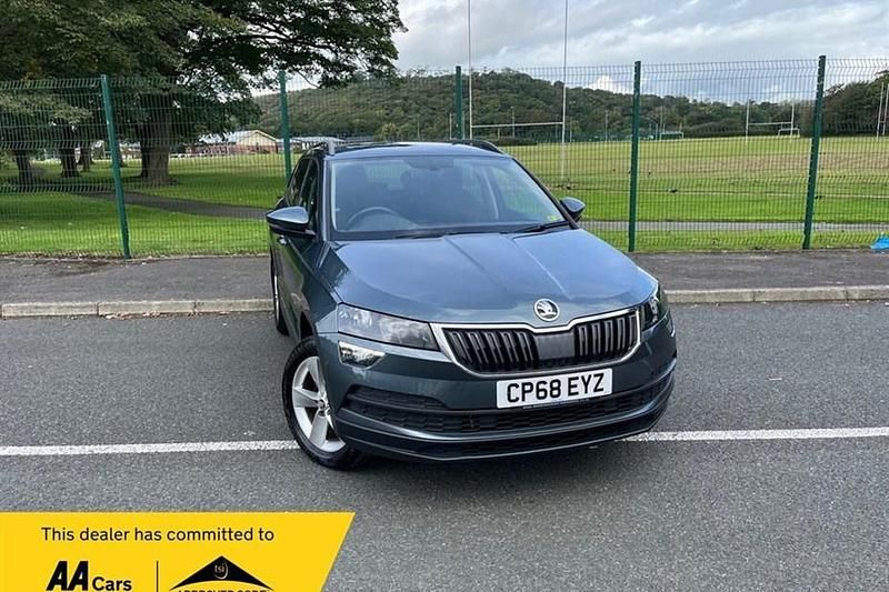 Grey Used 2018 Skoda Karoq SE SUV | £13,495 (Good price) - Image 1/1