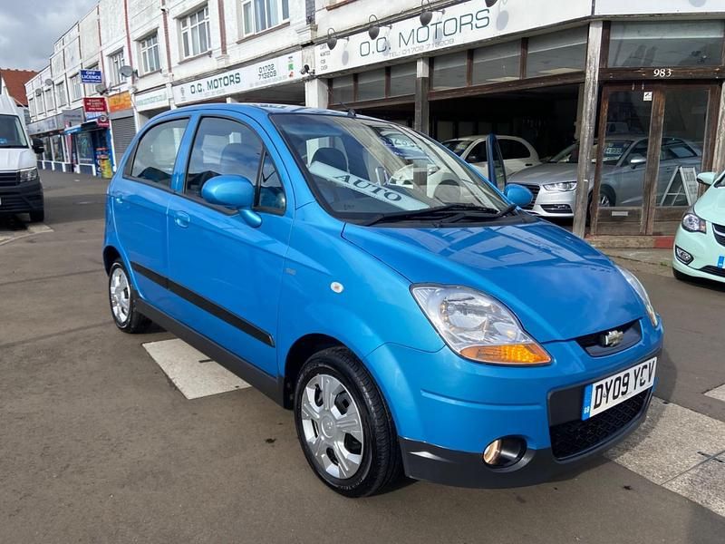 Blue Used 2009 Chevrolet Matiz SE Hatchback | £2,995 (Fair price) - Image 1/4