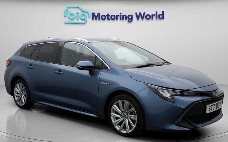 Blue Used 2021 Toyota Corolla Design Estate | £19,100 (Fair price) - Image 1/4