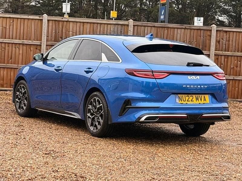 Used Kia ProCeed GT-Line 158 HP (116 kW) 2022 Blue Estate