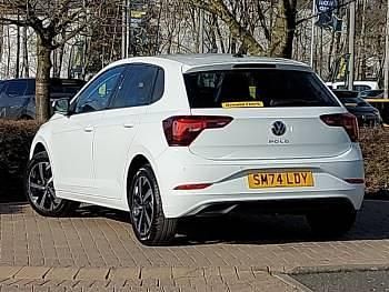 Used VW Polo Match 95 HP (69 kW) 2024 White Hatchback