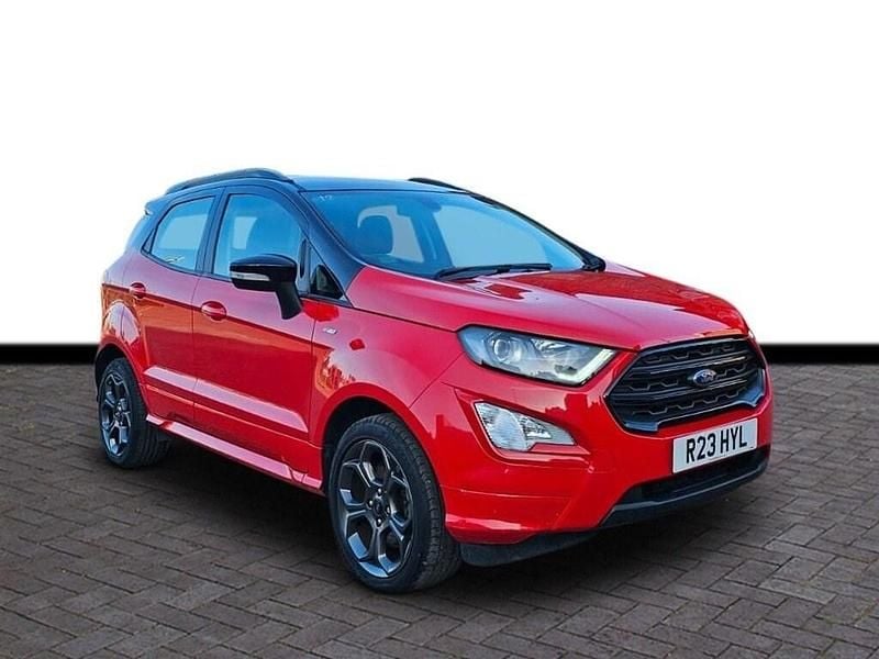 Used Ford Ecosport ST-Line 125 HP (91 kW) 2020 Red SUV